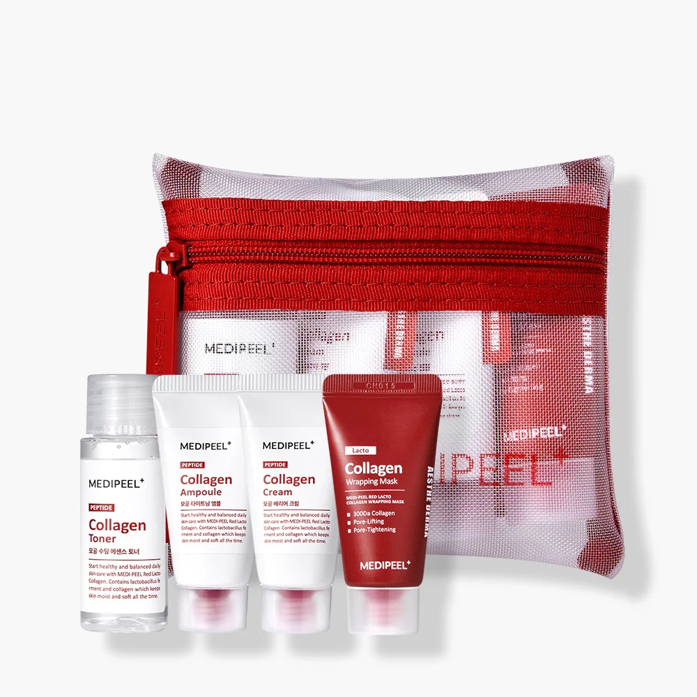 Kit de îngrijire a pielii Red Lacto Collagen, Medi-Peel