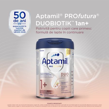 Lapte praf ProFutura 1+ DuoBiotik, 800 g, Aptamil 708765