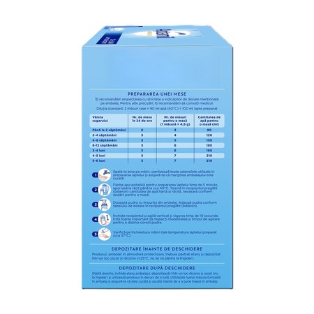 Pachet lapte praf Nutri-Biotik 1, 2 x 600 g, Aptamil 754650