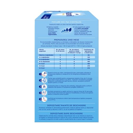 Pachet lapte praf Nutri-Biotik 1, 2 x 600 g, Aptamil 708483