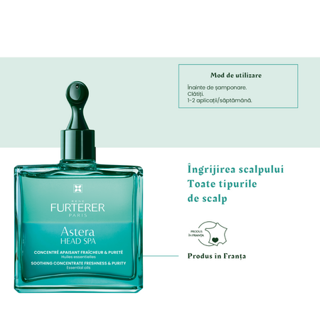 Fluid calmant cu efect de prospetime Astera Fresh, 50 ml, Rene Furterer 611964