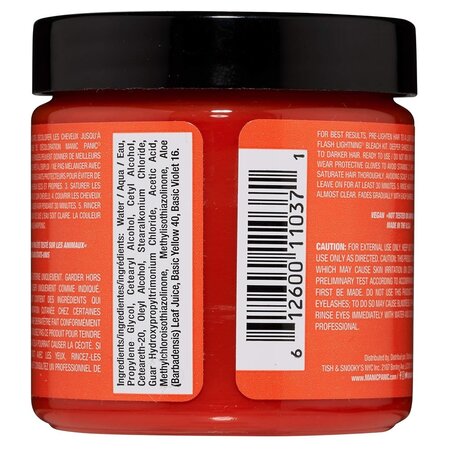 Vopsea de par semipermanenta Electric Tiger Lily, 118 ml, Manic Panic 612025