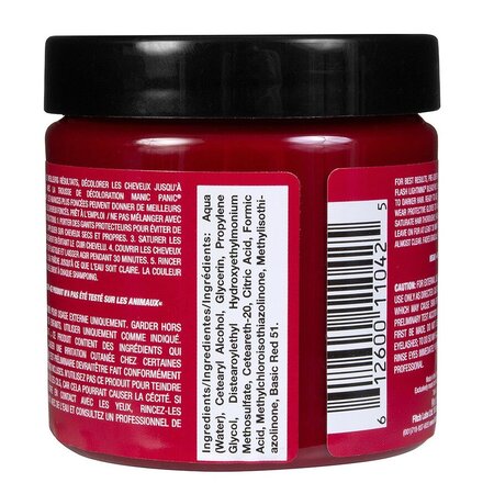 Vopsea de par semipermanenta Vampire’s Kiss, 118 ml, Manic Panic 612088