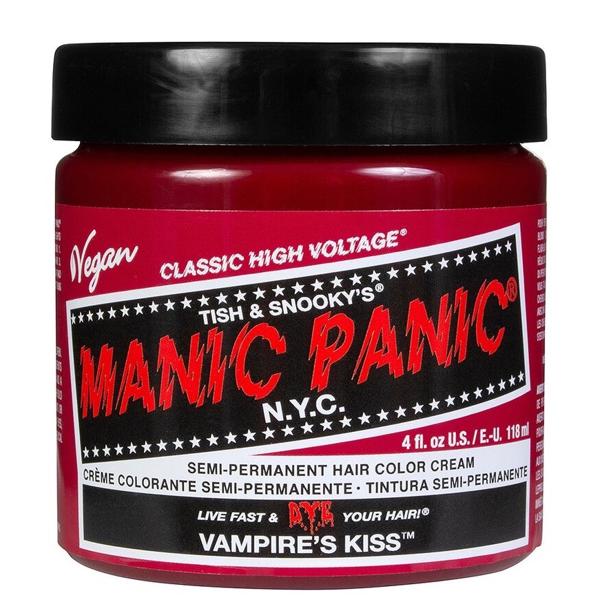 Vopsea de par semipermanenta Vampire’s Kiss, 118 ml, Manic Panic