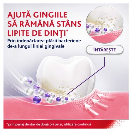 Pasta de dinti Gum Strengthen & Protect Whitening, 75 ml, Parodontax 612158