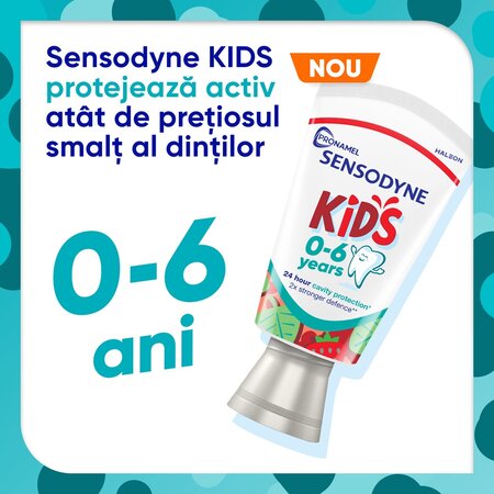 Pasta de dinti Sensodyne Pronamel Kids 0-6 ani, 50 ml, Sensodyne 612183