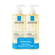 Pachet Ulei de dus relipidant pentru pielea uscata cu tendinta atopica Lipikar AP+, 2 x 400ml, La Roche Posay 612212