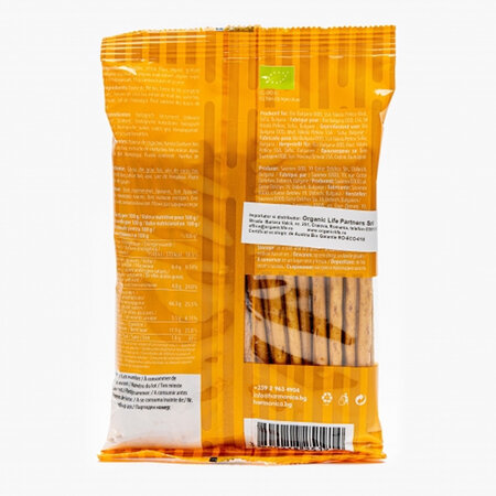 Sticksuri bio din faina integrala de grau, 60 g, Harmonica 612228