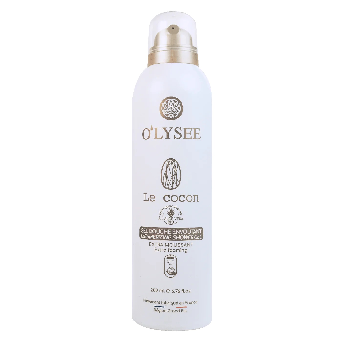 Gel de dus cu extra spuma O'lysee Le Cocon, 200 ml, Elysee Cosmetique