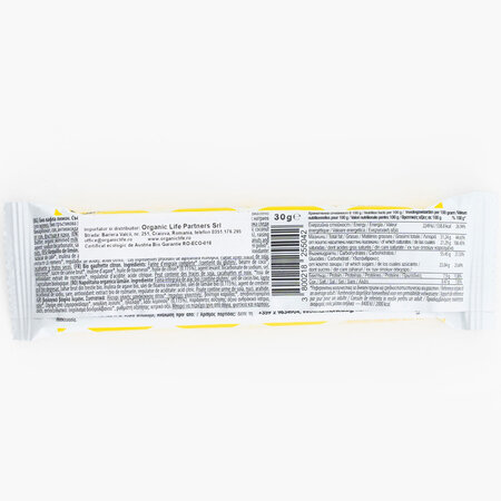 Napolitana bio crocanta cu lamaie, 30 g, Harmonica 612263