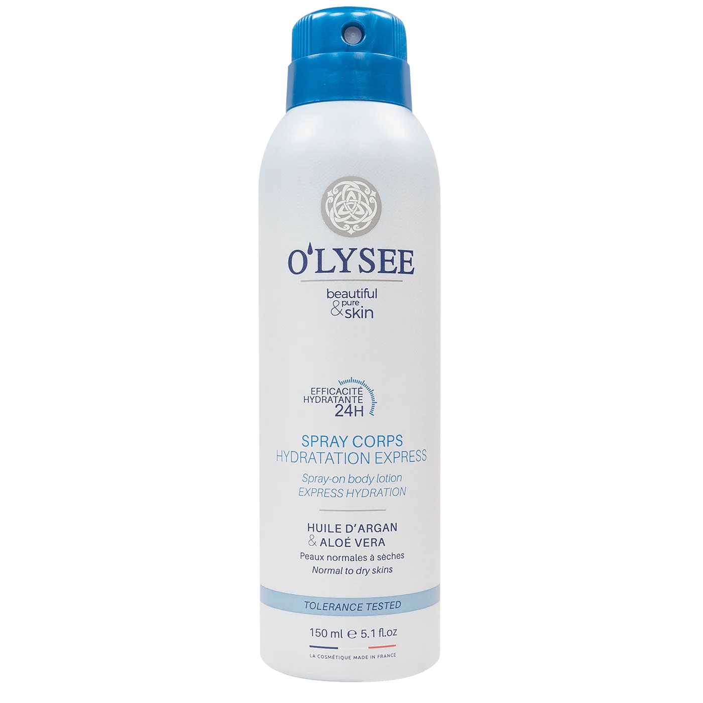 Spray de corp cu ulei de argan si aloe vera O'lysee, 150 ml, Elysee Cosmetique