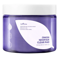 Dischete de fata tonifiante Onion Newpair, 60 bucati, Isntree