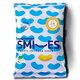 Pufuleti bio cu sare de mare Smiles, 50 g, Harmonica 612290