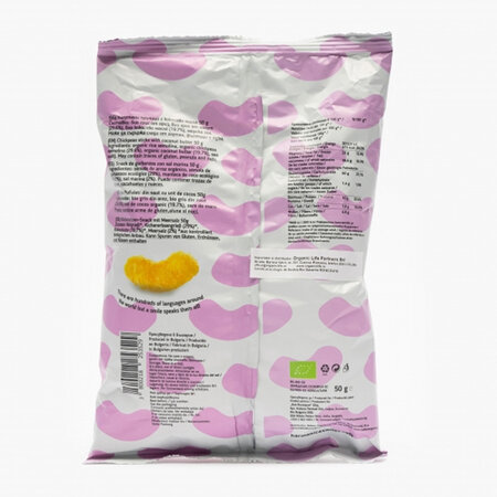 Pufuleti bio cu ulei de cocos Smiles, 50 g, Harmonica 612303
