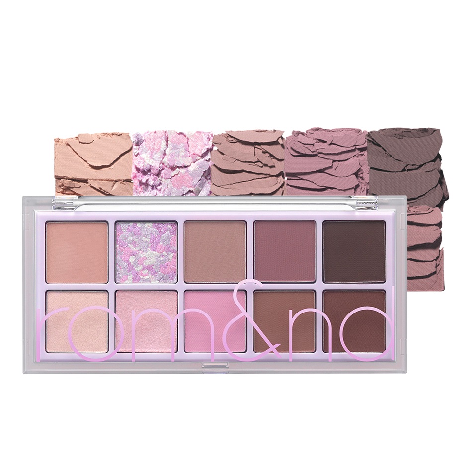 Paleta de farduri Dreamy LIlac Garden numarul 09 Better Than Palette, 102 g, Rom&nd