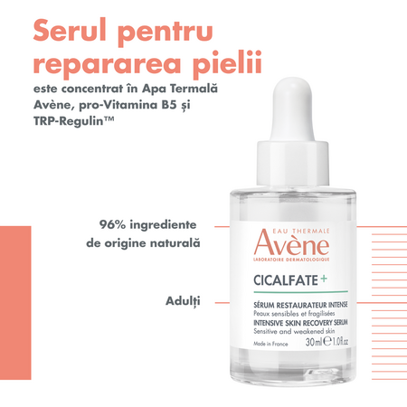 Ser reparator pentru fata Cicalfate+, 30 ml, Avene 612377