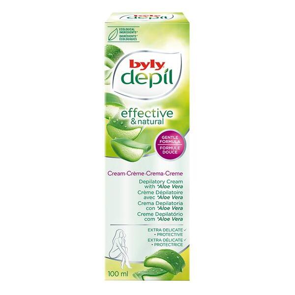 Crema depilatoare cu Aloe Vera Depil, 100 ml, Byly