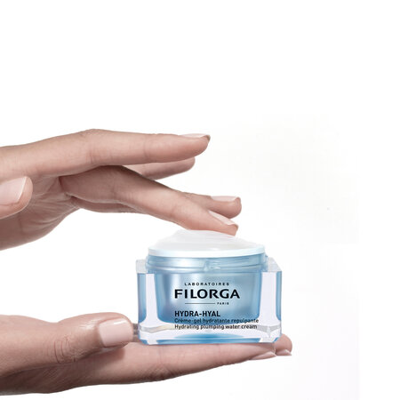 Gel-crema pentru hidratare cu acid hialuronic Hydra-Hyal, 50 ml, Filorga 615372
