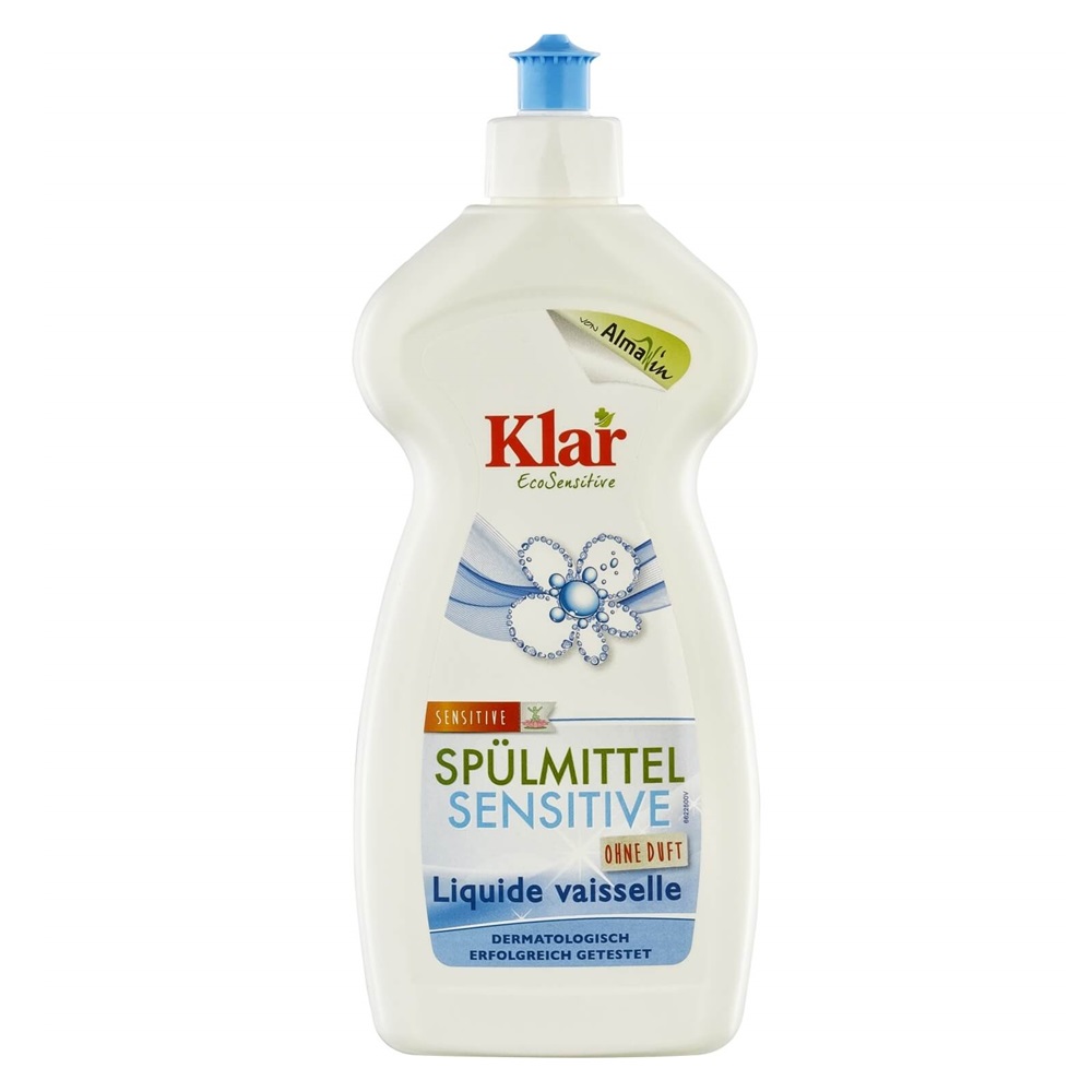 Detergent bio pentru vase Sensitive Klar, 500 ml, AlmaWin