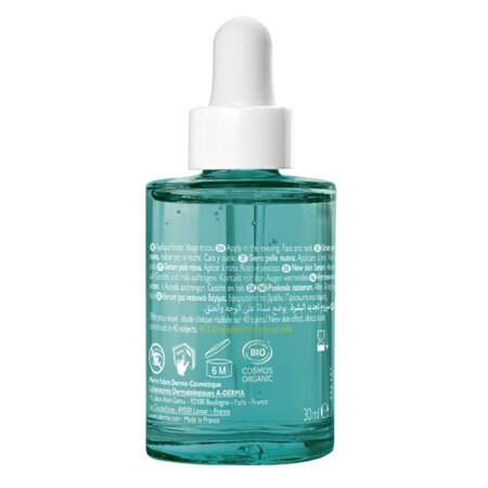 Serum peeling de noapte Biology AC, 30 ml, A-Derma 612468