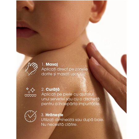 Ulei multifunctional bio, 200 ml, Klorane Bebe 612475
