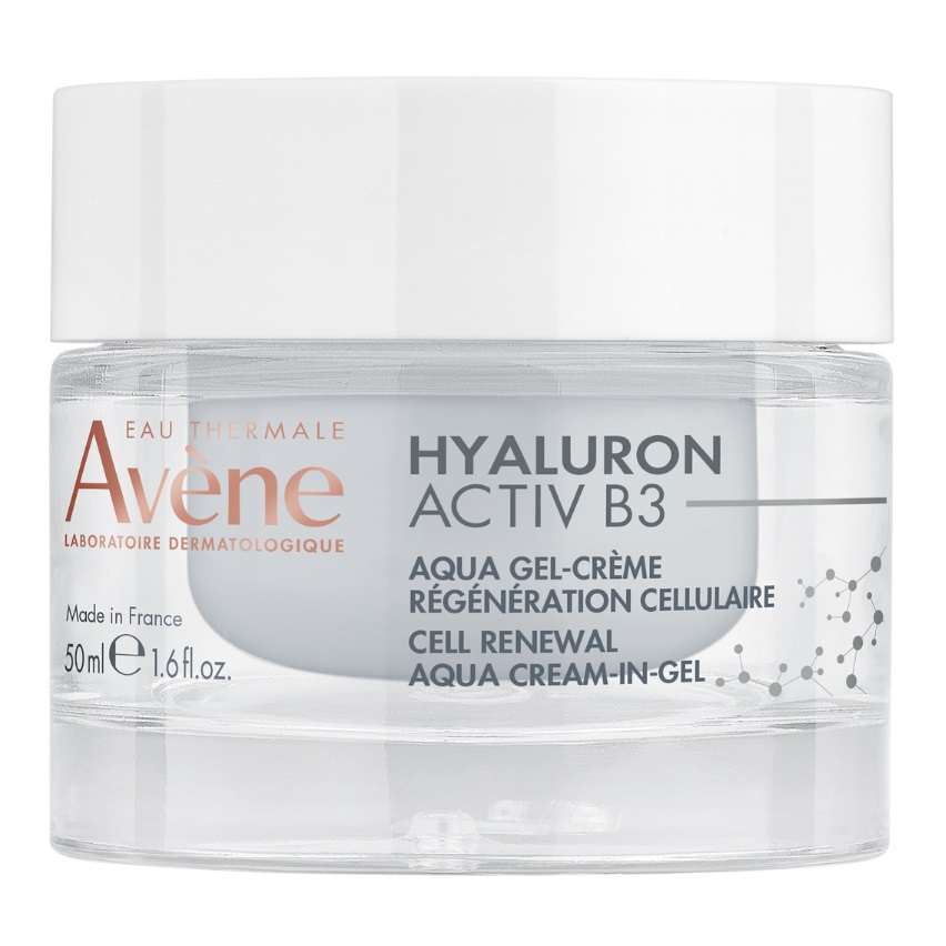 Aqua-gel crema pentru regenerare celulara Hyaluron Activ B3, 50 ml, Avene