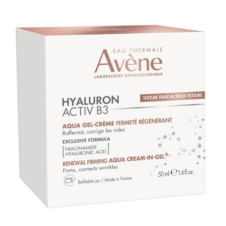 Aqua-gel crema pentru regenerare celulara Hyaluron Activ B3, 50 ml, Avene 612494
