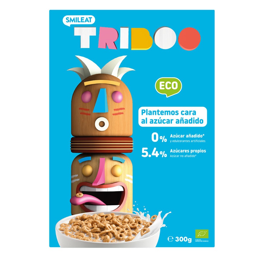 Cereale expandate bio ineluse Triboo, 300 g, Smileat