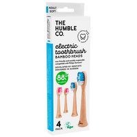Capete de periuta de dinti electrica pentru adulti, soft, 4 bucati, Humble