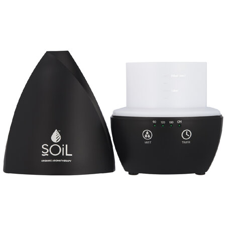 Difuzor ultrasonic pentru aromaterapie negru, 1 bucata, Soil 694624