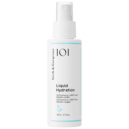 Toner facial hidratant Liquid Hydration, 110 ml, Geek&Gorgeous