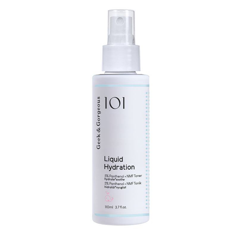 Toner facial hidratant Liquid Hydration, 110 ml, Geek&Gorgeous