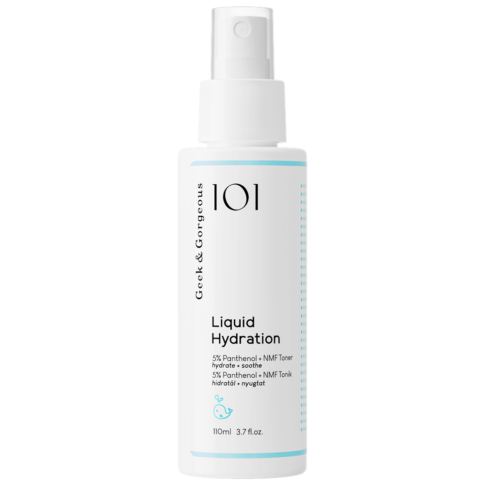 Toner facial hidratant Liquid Hydration, 110 ml, Geek&Gorgeous