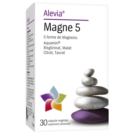 Magne 5, 30 capsule vegetale, Alevia