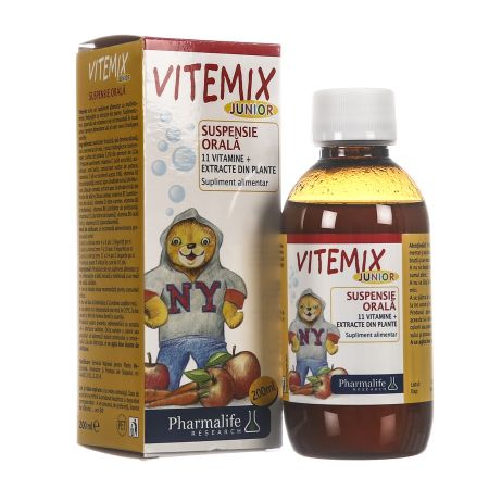 Vitemix Junior suspensie orala, 200 ml, Pharmalife