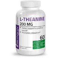 L-Theanine, 200 mg, 60 capsule, Bronson Laboratories