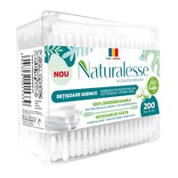 Betisoare igienice, 200 bucati, Naturalesse
