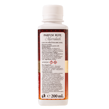 Parfum concentrat pentru rufe Marrakech, 200 ml, Cashmere Aroma 612996