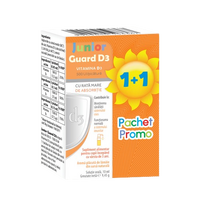Pachet Vitamina D3 Junior Guard, 10ml+10ml, Elantis