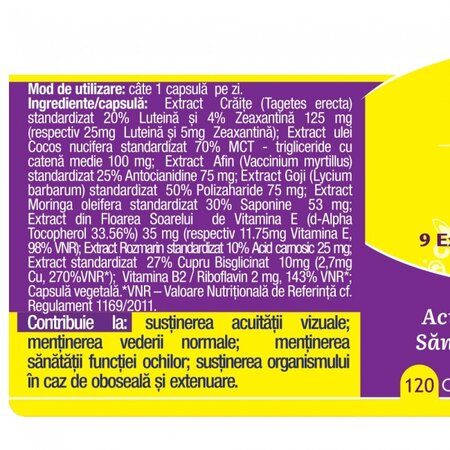 OcuFort, 120 capsule, Herbagetica 613068