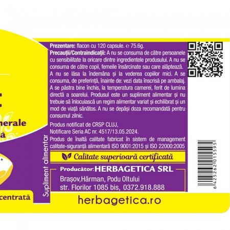 OcuFort, 120 capsule, Herbagetica 613069