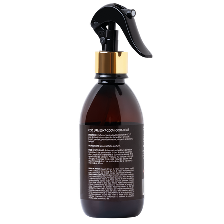 Parfum textil Fluidity Gold, 300 ml, Cashmere Aroma 613085