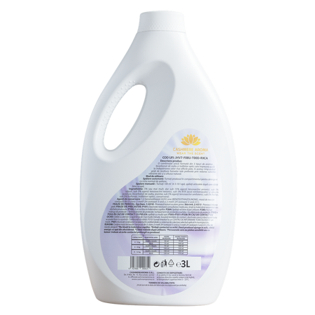 Detergent profesional pentru rufe albe-colorate, 3L, Cashmere Aroma 613101