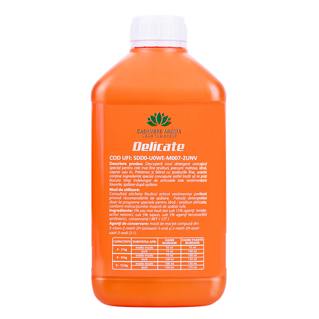 Detergent profesional de rufe delicate, 1L, Cashmere Aroma 613103