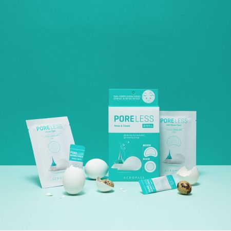 Plasturi si solutie de curatare pentru zonele cu sebuum si pori dilatati Poreless, 4+2 bucati, Acropass 716570