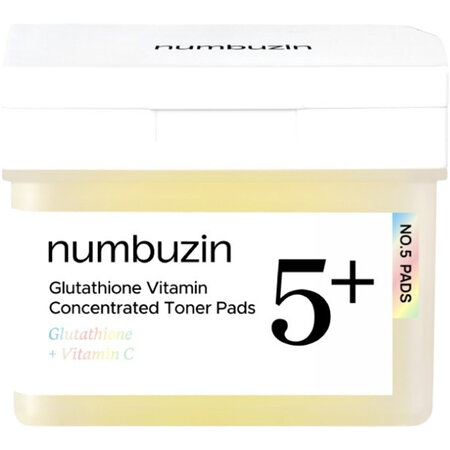 Dischete de fata cu toner, vitamine si niacinamide, 70 bucati, Numbuzin