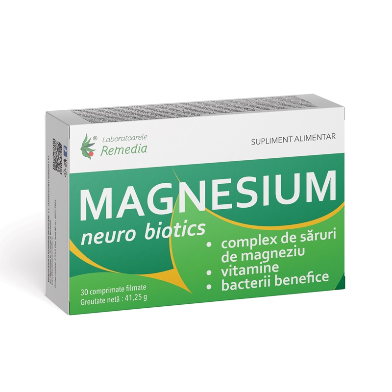 Magnesium Neuro Biotics, 30 capsule, Remedia