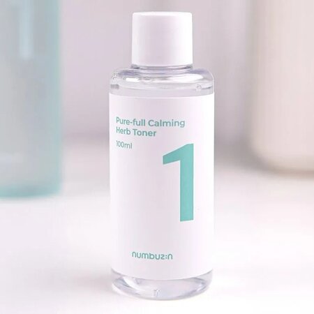 Toner de fata calmant cu extracte de plante, 100 ml, Numbuzin 613239