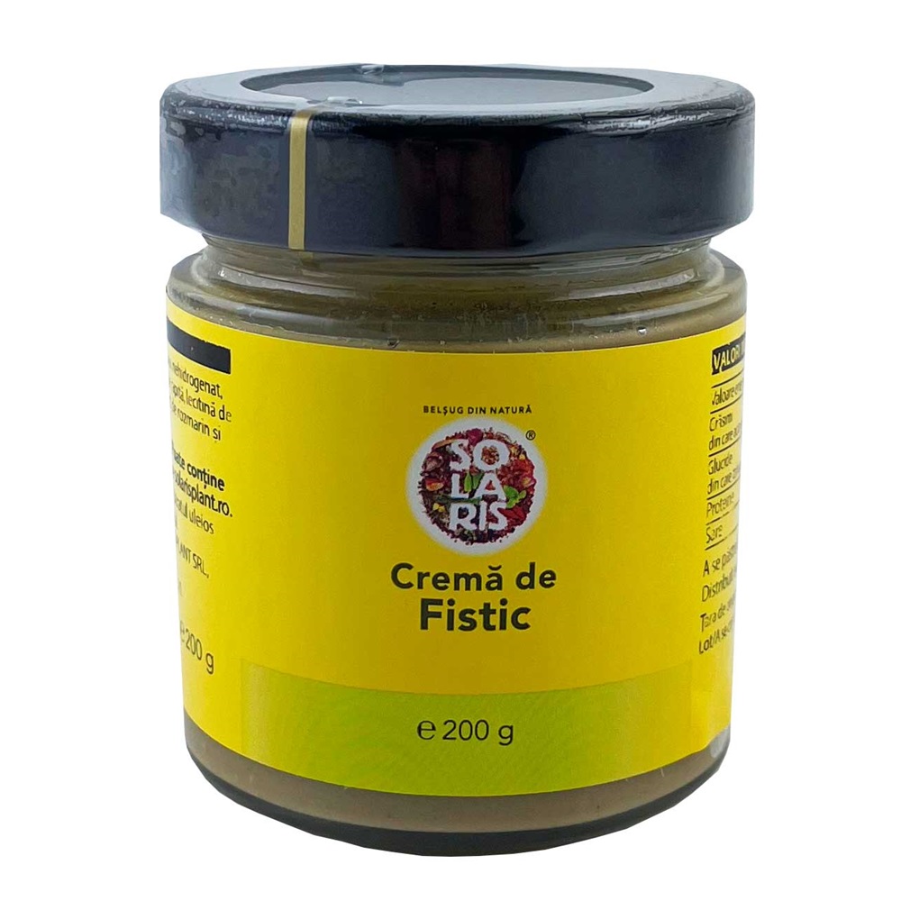 Crema de fistic, 200 g, Solaris