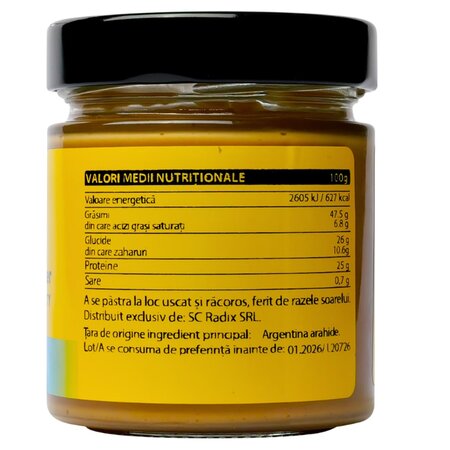 Crema de arahide Peanut Butter Sweet and Salty, 200 g, Solaris 661324